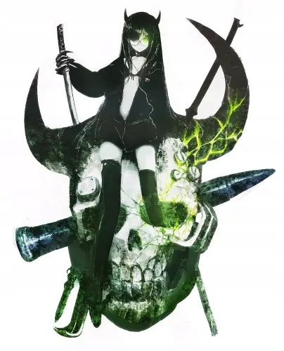 Plakat Black Rock Shooter brs_011 A2 (custom)