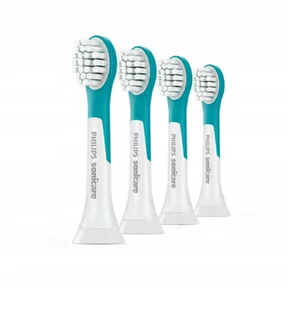 Philips Sonicare Końcówki wymienne do szczoteczek do zębów Sonicare HX6034/33 Sonicare for Kids 4+ 4 szt jasnozielony biały - Końcówki do szczoteczek elektrycznych - miniaturka - grafika 2