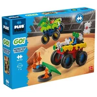 Klocki - PlusPlus Plus-Plus GO! Mini Mix 600 szt.Monster Trucks 5710409106009 - miniaturka - grafika 1