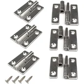 Zawiasy, okucia i inne akcesoria - Zawias drzwiowy ze stali nierdzewnej 304, zdejmowany, do drzwi wewnętrznych i zewnętrznych 1,5", prawy - miniaturka - grafika 1