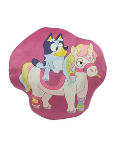 Poduszka dekoracyjna Bluey dziecięca kształtka Halantex pieski Blue - Kołdry i poduszki dla dzieci Poduszka dekoracyjna Bluey dziecięca kształtka Halantex pieski Blue - Kołdry i poduszki dla dzieci - miniaturka - grafika 1