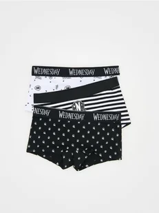 Reserved - Majtki bokserki Wednesday 3 pack - czarny - Moda i Uroda OUTLET - miniaturka - grafika 1