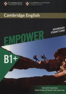 Cambridge University Press Empower Intermediate Student's Book - Adrian Doff, Craig Thaine, Herbert Puchta - Książki do nauki języka angielskiego - miniaturka - grafika 1