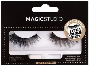 Sztuczne rzęsy Magic Studio Powerful Cosmetics Vegan Extra Volume Effect (8436591929604) - Sztuczne rzęsy i akcesoria - miniaturka - grafika 1