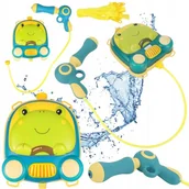 Plecaki - ﻿Pistolet Na Wodę Z Plecakiem Żabka Duży Zbiornik Regulowany Pistolet Szelki - miniaturka - grafika 1