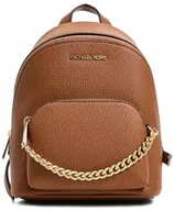 Plecaki - Plecak damski Michael Kors mały miejski wizytowy brązowy - miniaturka - grafika 1