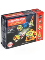 Klocki - Magformers 22-częściowy zestaw magnetyczny "Space Wow" - 3+ - miniaturka - grafika 1