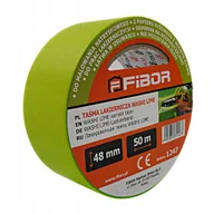 Folie i taśmy malarskie - Taśma Lakiernicza Lime 48Mm X 50M Marki Fibor - miniaturka - grafika 1