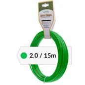 Akcesoria do kos i kosiarek - Żyłka tnąca 2.0/15m k kwadrat zielona PIN003 - OFICJALNY DYSTRYBUTOR - AUTORYZOWANY DEALER CEDRUS - miniaturka - grafika 1