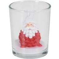 Świece - Świeczka w szkle czerwona - miniaturka - grafika 1