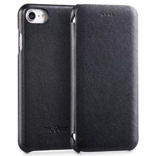 movear MOVEAR flipSide S etui z klapką na iPhone 7 4.7, skóra gładka CZARNY OTWIERANE NA BOK SKÓRA NATURALNA A0IP7S0S0BKSBK - Etui i futerały do telefonów - miniaturka - grafika 1