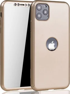 Etui na telefon komórkowy Etui ochronne 360 stopni Osłona ekranu Zderzak Apple Samsung Huawei, Do telefonu komórkowego: Samsung Galaxy S20 Ultra, Kolor: Złoty - Etui i futerały do telefonów - miniaturka - grafika 1