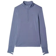 Bluzy sportowe damskie - Bluza damska 4F Brushed Underwear F079 Rozmiar: L / Kolor: niebieski - miniaturka - grafika 1