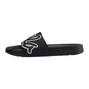 Klapki Fila Scritto Slipper M FFM0304.83036 czarne - Klapki i japonki męskie - miniaturka - grafika 1