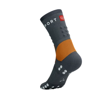COMPRESSPORT Skarpetki trekkingowe HIKING SOCKS magnet/autumn glory - Skarpetki sportowe męskie - miniaturka - grafika 9