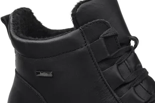 Trzewiki Botki HELIOS Komfort 523 2-011 Czarne ocieplane na Haluksy - Botki damskie - miniaturka - grafika 6