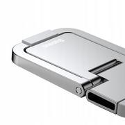 Części i akcesoria do laptopów - Baseus uniwersalne podstawki nóżki do laptopa (2 szt.) srebrny (LUZC000012) - miniaturka - grafika 1