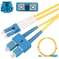 Kable miedziane - ExtraLink PATCHCORD SC/UPC-LC/UPC SM DUPLEX 3.0MM 0.5M EX.3630 - miniaturka - grafika 1