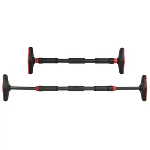 Drążek do podciagania Majestic Sport GYMrod 65-100 cm czarny - Poręcze i drążki do podciągania - miniaturka - grafika 1