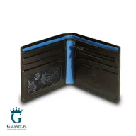 Portfele - Cienki portfel męski Visconti PM-101 RFID - czarny - miniaturka - grafika 1