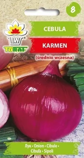 Cebula KARMEN (czerwona, śr. wczesna)
Allium cepa L. - Nasiona i cebule - miniaturka - grafika 1