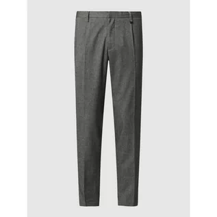 Spodnie męskie - Spodnie w kant z elastycznym pasem - Antony Morato - grafika 1