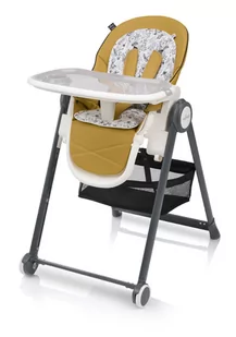 Baby Design Penne Czarny 01 Żółty - Krzesełka do karmienia - miniaturka - grafika 1