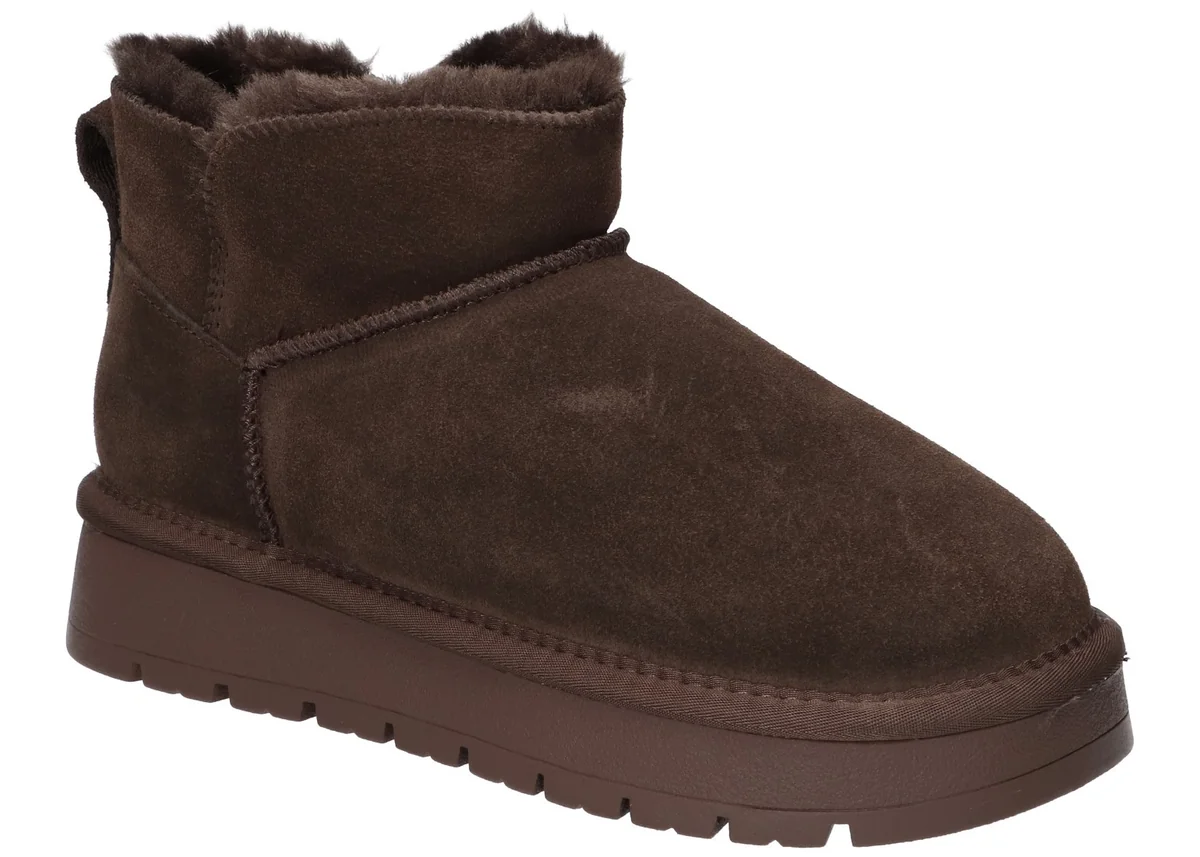 AMERICAN CLUB CY184 STYLOWE ELEGANCKIE OCIEPLANE BOTKI ŚNIEGOWCE BUTY ZIMOWE SKÓRZANE DAMSKIE CO 38