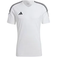 Koszulki męskie - Koszulka męska adidas Tiro 23 League Jersey biała HR4610-L - miniaturka - grafika 1