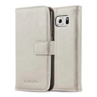Etui i futerały do telefonów - Cadorabo cador Abo  Luxury Book Style Pokrowiec do Samsung Galaxy S6  Case Cover pokrowiec ochronny etui z funkcją stojaka i kieszeń na kartę, Samsung Galaxy S6 DE-109501 - miniaturka - grafika 1