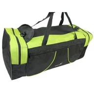 Torby podróżne - Torba Podróżna Średnia CONVEY (PL) CZARNO ZIELONA 62 x 24 x 24 [cm] - miniaturka - grafika 1