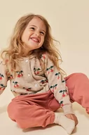 Swetry dla dziewczynek - Konges Sløjd kardigan wełniany dziecięcy kolor brązowy - miniaturka - grafika 1