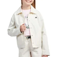 Kurtki i płaszcze dla dziewczynek - Kurtka New Balance LAKG0095LIN - beżowa - miniaturka - grafika 1