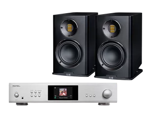 Rotel S14 (srebrny) + Carina BS243.4 (czarny) - Zestawy stereo - miniaturka - grafika 1