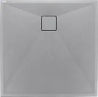 Brodziki prysznicowe - Deante Correo brodzik 80x80 cm kwadratowy szary metalik KQRS42B - miniaturka - grafika 1