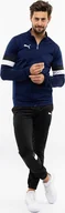 Dresy męskie - Puma Dres męski Puma Team Rise granatowo-czarny 658653 06 L - miniaturka - grafika 1