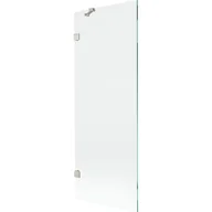 Parawany nawannowe - Mexen Lunar parawan nawannowy 1-skrzydłowy 70 x 150 cm, transparent, nikiel szczotkowany - 897-070-000-97-00 - miniaturka - grafika 1