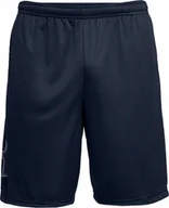 Spodnie sportowe męskie - Under Armour Spodenki UA Tech Graphic Short 1306443 409 1306443 409 granatowy S - miniaturka - grafika 1