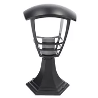 Lampy ogrodowe - Słupek Ogrodowy Latarnia Imma Black L/S E27 Czarny Ip44 Edo777382 Edo Garden Line - miniaturka - grafika 1