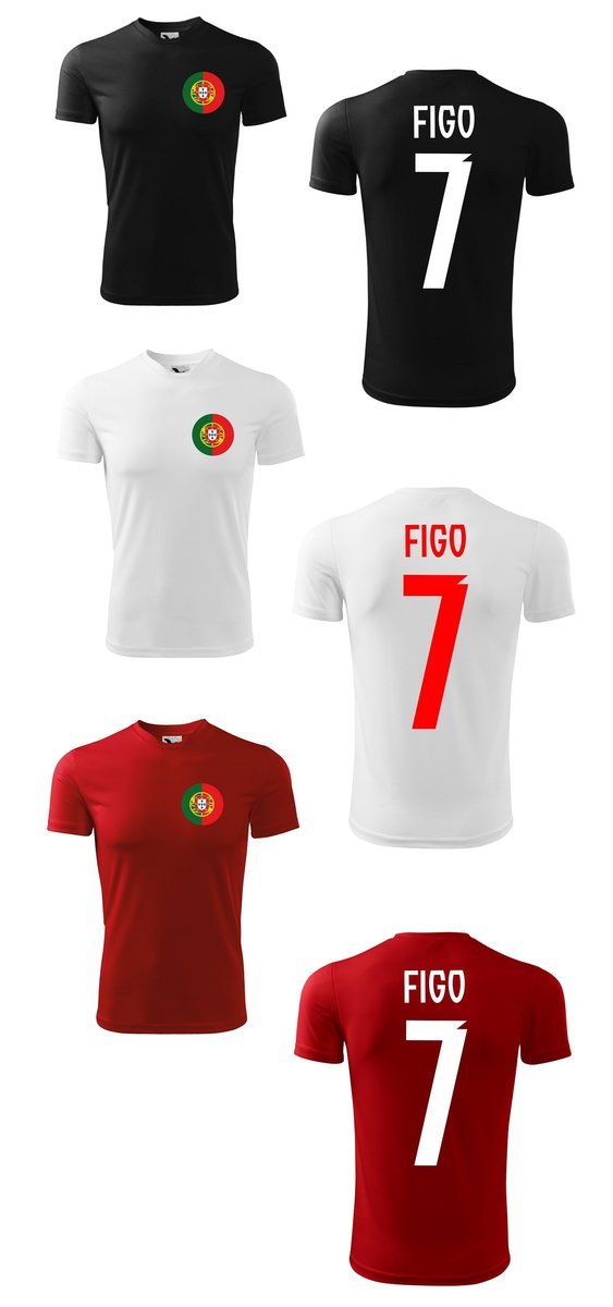 Treningowa Koszulka PORTUGAL Luis FIGO 7 jr