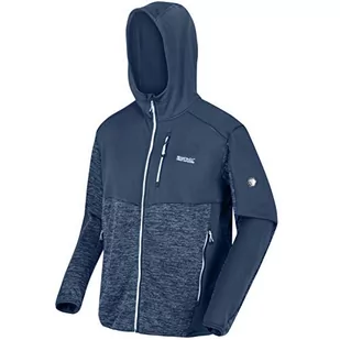 Regatta Cadford Bluza męska z kapturem, Dkdenm/Dkdnm, XXL - Bluzy męskie - miniaturka - grafika 1