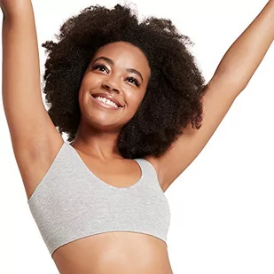 Boody | Damski biustonosz modelujący | organiczna bielizna bambusowa | bezszwowy biustonosz | 1 opakowanie, Jasnoszary Margiel, M - Biustonosze - miniaturka - grafika 1