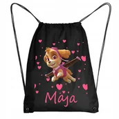 Plecaki worki - WOREK SZKOLNY NA WF Plecak PSI PATROL Skye + IMIĘ - miniaturka - grafika 1