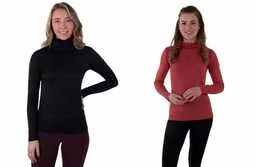 Bluzka termiczna damska Florine AW 22/23 - QHP - Koszulki jeździeckie - miniaturka - grafika 1