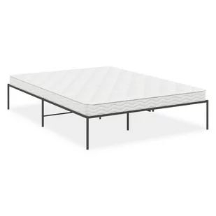 Metalowa rama łóżka, czarna, 160x200 cm Lumarko! - Łóżka - miniaturka - grafika 3