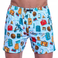 Majtki męskie - CORNETTE Bokserki Męskie CLASSIC 001/169 Bawełniane Rozmiar M - miniaturka - grafika 1