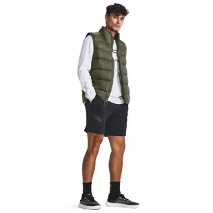 Męskie spodenki treningowe Under Armour UA Unstoppable Flc Shorts - czarne - UNDER ARMOUR - Spodnie sportowe męskie - miniaturka - grafika 1