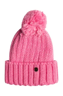 Czapki dla dzieci - Roxy czapka dziecięca TRAFFIC JAM HDWR kolor różowy - grafika 1