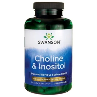 Swanson Cholina & Inozytol 250 K - Serce i układ krążenia - miniaturka - grafika 1
