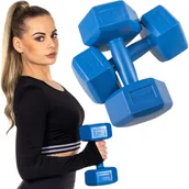 Hantle i ciężarki - Ciężarki do ćwiczeń Springos hantelki HEX 2 szt. - miniaturka - grafika 1